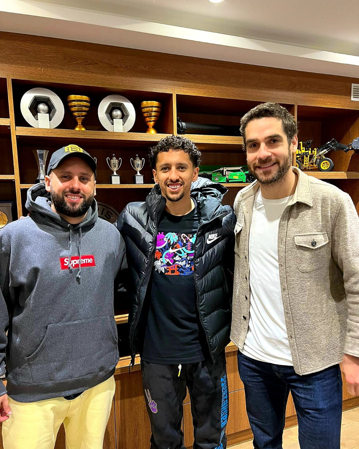 Pierrot avec Marquinhos