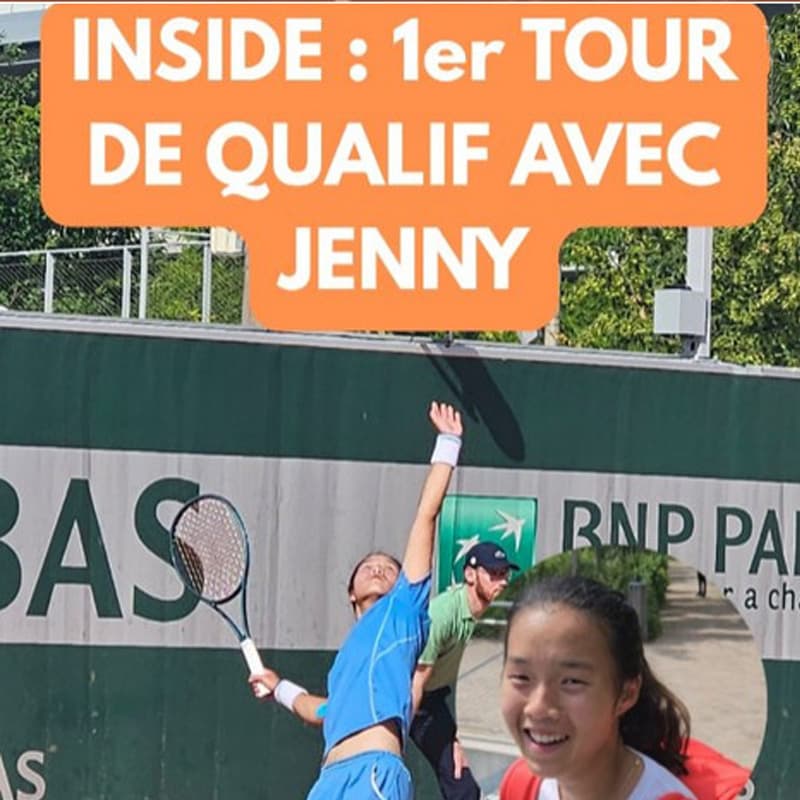 Premier tour de qualification avec Jenny